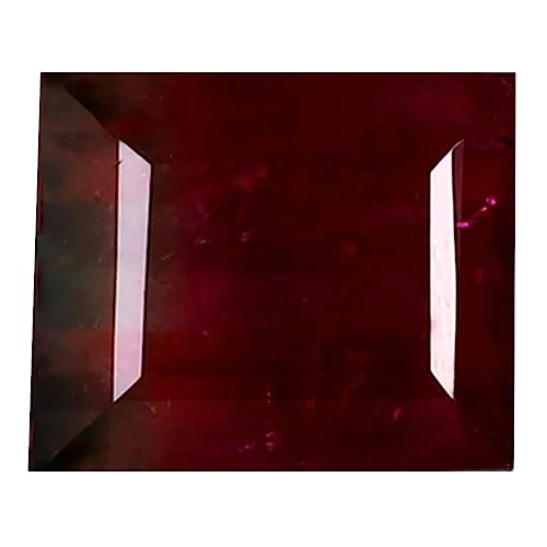 Tourmaline pastèque véritable octogone non chauffée 1.10 carat, gemme de prestige non traitée
