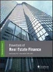 Essentials Of Real Estate Finance Essentials Of Real Estate Finance