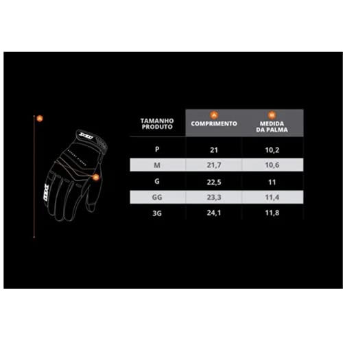 Luva X11 Nitro Win Motoboy Moto Bike (M)