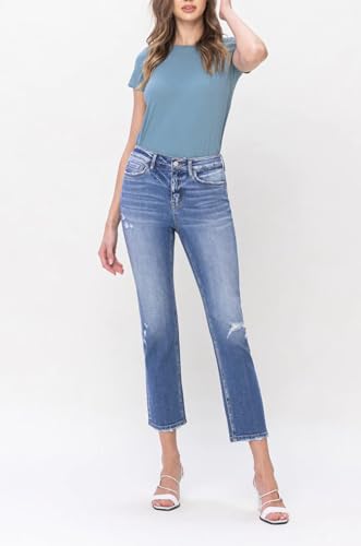 Flying Monkey - Excellent - High Rise Slim Straight Jeans - F52133