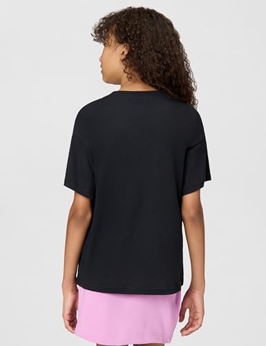 Nike Mädchen Sportswear Essential Lbr T-Shirt, Black, 164/170