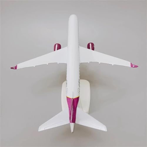 Modelo de avión Embraer E-190 de Mongol Hunnu de 20cm ideal para regalar 6