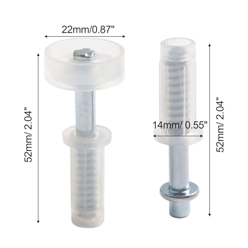 Kit de herrajes para clóset con 16 piezas para puerta bi-folio, rodillo superior y repuesto de pivote superior para puerta de ducha, clóset y gabinete miniatura 7