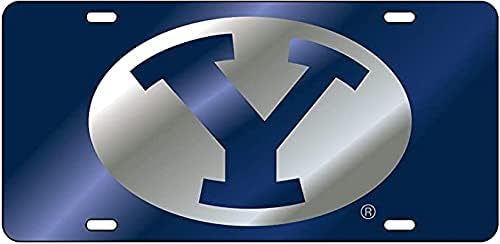 BYU Laser Cut License Plate Car Tag Cougars