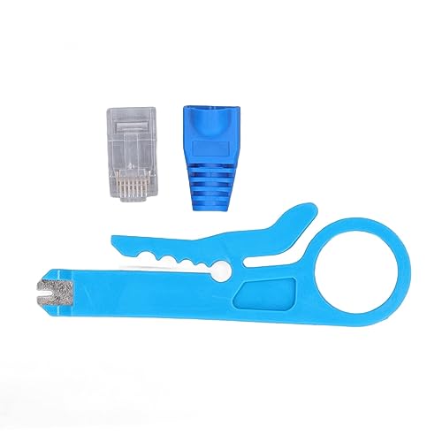 Engarzadora Ethernet profesional con corte y pelado preciso de precisión 7