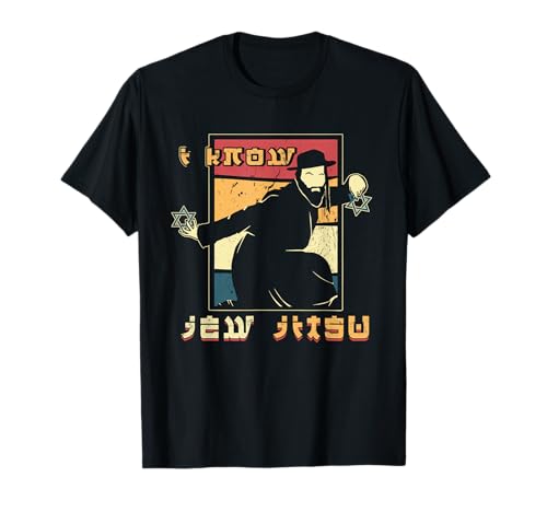 Sé Judío Jitsu Artes Marciales Sentido Del Humor Jiu Jitsu Camiseta