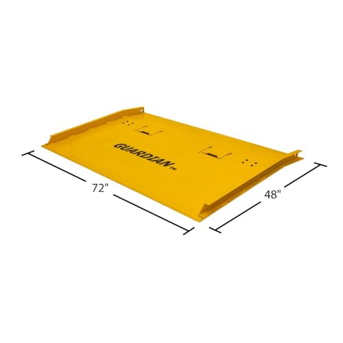 4834 x 7234 guardian steel dock boards - 16000 lb capacity