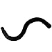 E-TING Cat Monkey Cosplay Tail Long Fur Headband Earclip Neko Anime Cosplay Lady Girls Party Costume(Black)