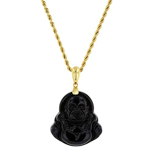 Laughing Buddha Black Jade Pendant Necklace Rope Chain Genuine Certified Grade A Jadeite Jade Hand Crafted4