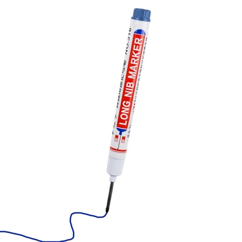 Stylos De Marqueur De Trou Profond, Stylos De Marqueur Résistants à L'eau D' Encre De Charpentier De Trou Polyvalent, Pour Le Traitement De Hareware De Construction De Décoration à La Maison, Voiture