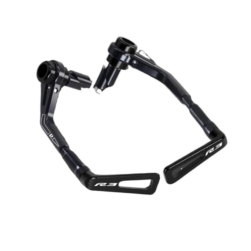 Garde levier de frein moto pour YZF-R3 R25, protection d'arceau CNC et protège-mains noir