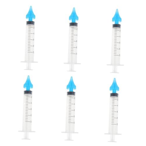 Ipetboom 6Pcs Ear Wax Ear Wax Removing for Gentle Ear Irrigation and Care Ear Cleaning Supplies with Capacity for Use