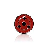 Sasuke Sharingan Japanese Hard Enamel Metal Lapel Pin Fashion Accessory Brooch Badge Naruto...