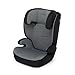 Foppapedretti Seggiolino Auto Clever I-Size, per bambini da 100 a 145 cm di altezza, 3-12 anni, conforme ECE R129, Fissaggio a 3 punti, Comford Kid Pad, Poggiatesta Regolabile 12 altezze, Carbon immagine