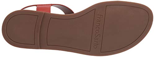 Image of Franco Sarto Womens Glenni Ankle Strap Flat Sandals