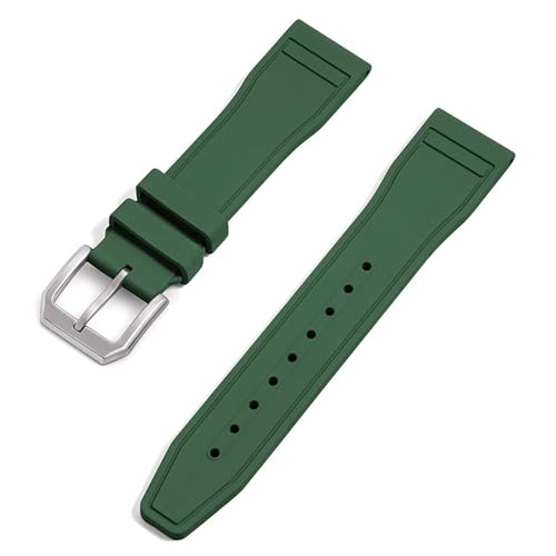Bracelet de montre en caoutchouc fluoré FKM 20mm 21mm 22mm BIK