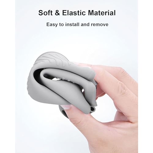 Silicone Skin Cover for DJI RC 2 Remote Control Protective Case for DJI Air 3 Controller Non-Slip Sleeve Drone Accessories (Grey) - Image 2