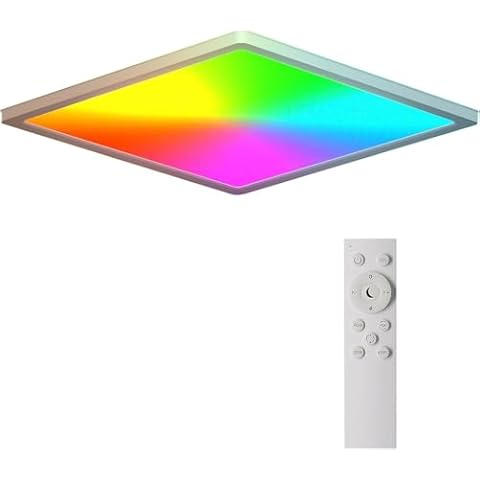 BLNAN RGB Ceiling Light with Remote Control Cover