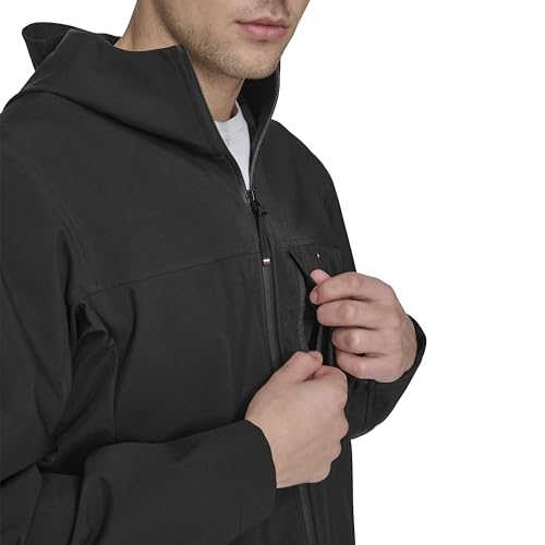 Image of Tommy Hilfiger Men's Tommy Hilfiger Men's Softshell Rain Hoody