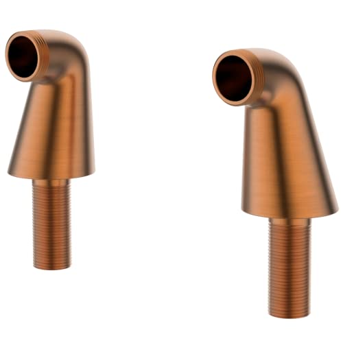 Essebagno Colonnettes raccord bain-douche cuivre brossé