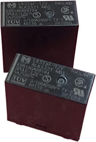 Relais 5A 4PIN LKS1AF-12V DC12V commutation stable pour circuits électroniques pack de 10