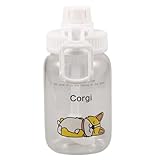 OKUMEYR ガラス製ストロー付きウォーターボトル 精巧なストローデザイン 耐久素材 ヨガ ジム オフィス 学校 旅行など多シーン対応 飲料保存用 マグカップ型水筒