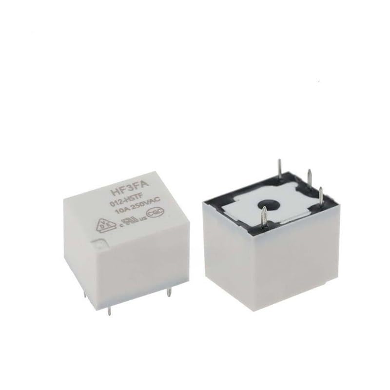POWTAXBJGD 10PCS Relay HF3FA-005 012 024-HSTF ZSTF(HF3FA-012-HSTF 4PIN)