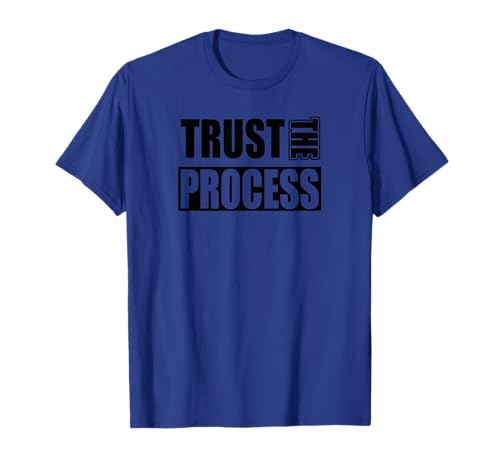TRUST THE PROCESS C604 Gym T Shirt Workout Fitness MMA T-Shirt
