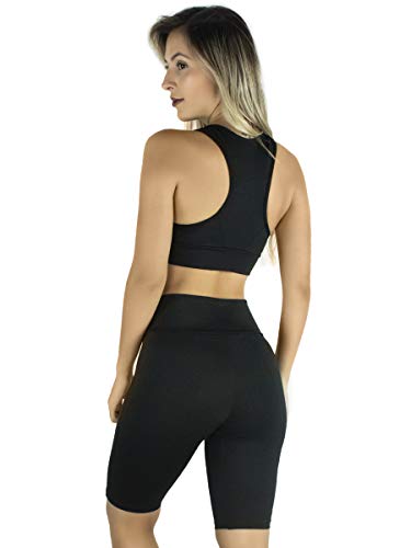 Bermuda MVB Modas Lisa Suplex Fitness Academia