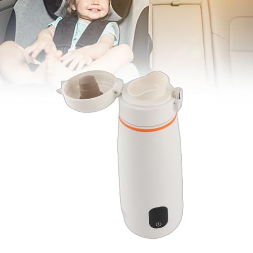 Pava eléctrica portátil Ejoyous 350ml acero inoxidable miniatura 4