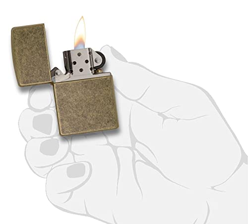 Encendedor Zippo metálico personalizable de latón miniatura 3