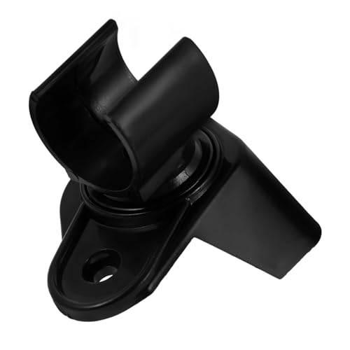 Alipis Helmet Light Stand Hat Clip Helmet Clips for Headlamp Helmet Headlamp Clips Hard Helmet Clip for Belt Number Mount Holder Construction Helmet Headlight Clips Plastic Black