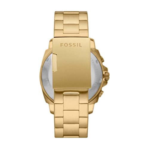 Image of Fossil Mens Privateer Sport Watch, Gold, BQ2694, Gold, BQ2694-AMZUK