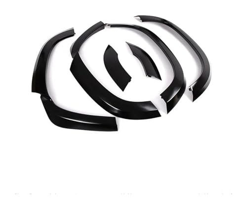 Tira De Paso De Rueda Para Land Para Rover Para Defender 90 110 2020-2024 Kit Protectores Carrocería Guardabarros Coche Arco Rueda Cejas Labio(For 110 Piano Black)
