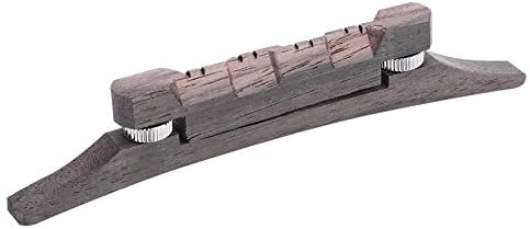 Adjustable Mandolin Bridge,Rosewood Mandolin Bridge Replacement Parts Accessories