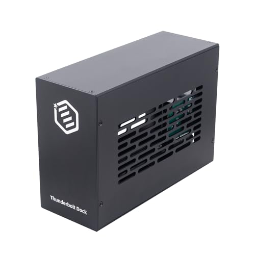 Maskedfish Thunderbolt 3/4 USB4 PCIe Expansion Chassis, External Enclosure with