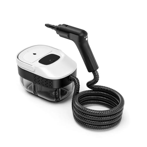 Limpia todo con vapor en segundos. Este vaporizador de mano es rápido y potente para el hogar o el coche. Su tanque grande te da control total del calor. Limpieza fácil, rápida y sin esfuerzo.