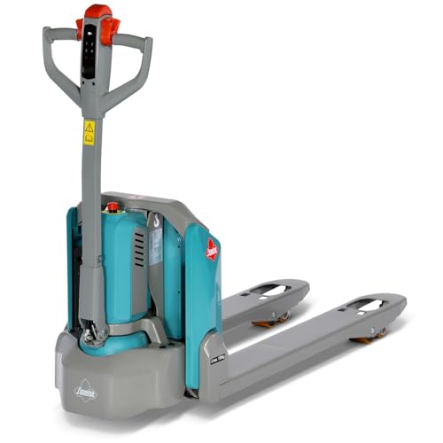 Ameise Elektro-Hubwagen PTE | 1.500 kg Tragkraft | 1.150 mm Gabellänge | Lithium-Ionen-Batterie 24 V / 36 Ah mit Ladegerät | 5 h Ladezeit | Multi-Funktionsdeichselgriff | Hubwagen elektrisch