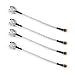 Produktbild Dlossomse Ruiting Store 4 Stück Rg 402 n- Type männlich an SMA Male Pigtail Semi-Flexibles Kabel RG402 15cm