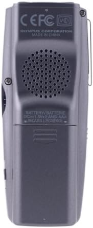 Rear view of the Olympus VN-240 PC Digital Voice Recorder