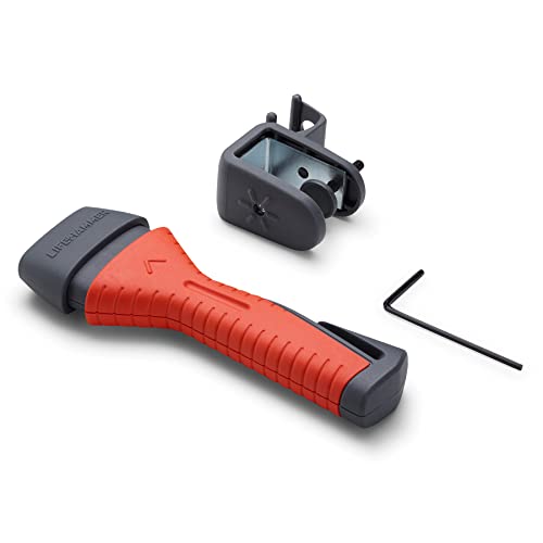 Volkswagen 000093101B Nothammer Evolution Notfallhammer Gurtschneider Sitzgurtmesser, rot