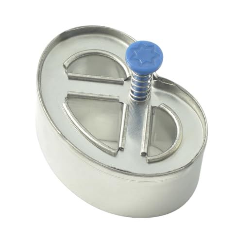 Patisse 10187 Galletas, Cortador de Pretzel, 6 cm, Acero Inoxidable, Multicolor, 2 3/8-Inch