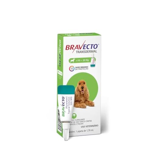 Bravecto Transdermal Cães de 10 até 20kg Bravecto para Cães, 10 a 20kg,