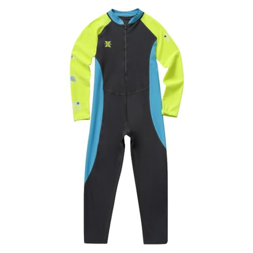 Traje de baño infantil transpirable anti-UV de cuerpo completo