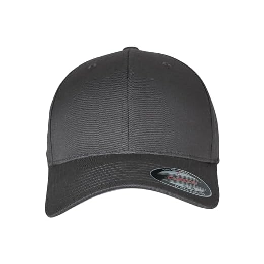 Flexfit Men's Athletic Baseball Fitted Cap Dark G Rey XL-XXL-strctured Cap