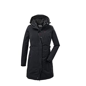 killtec KOW 165 WMN PRK Women’s Functionele parka / parka met afritsbare capuchon