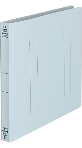 キングジム フラットファイルクイックインPP A4E 4432E グレー