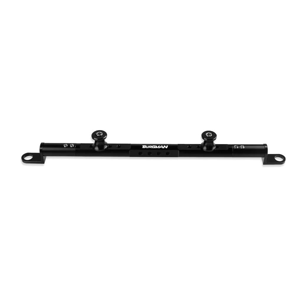 Moto Balance Bar Moto Manubrio Equilibrio Cross Bar Leva dello Sterzo Supporto della Staffa di Navigazione per Suzuki Burgman Street AN 125 200 400 650(Color:Burgman Logo)
