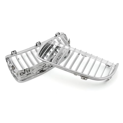 Parrilla delantera para Serie 3 E90 E91 (2004-2007) diseño M3 con acabado cromado elegante 3