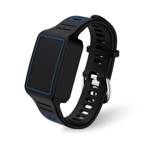 FGERWZ WHOOP 5.0 SportFlex�p�V���R���X�g���b�v�AWHOOP 5.0 SportFlex�o���h�Ή��̌����p�X�g���b�v�A�\�t�g�ŏ����t���ɂ������ɗD���������p�X�g���b�v�A�N�Z�T���[(�u���b�N�f�B�[�v�u���[)